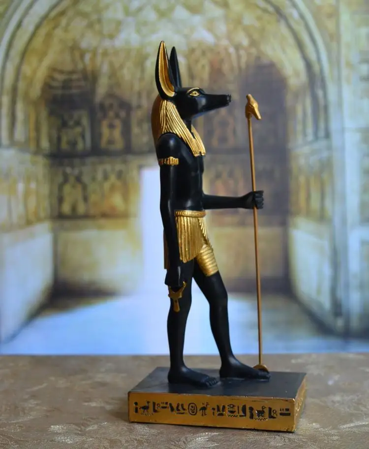 Мумия возвращается древних египетских идолов Anubis украшение "Собака" Horus Patronos туристические сувениры счастливые украшения фигурки ремесла