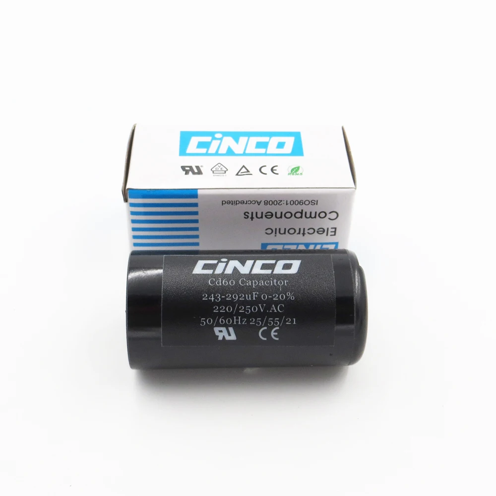 243 292 мкФ 220V 250V 275V CD60 моторный запускаемый конденсаторов на колесах Электрический