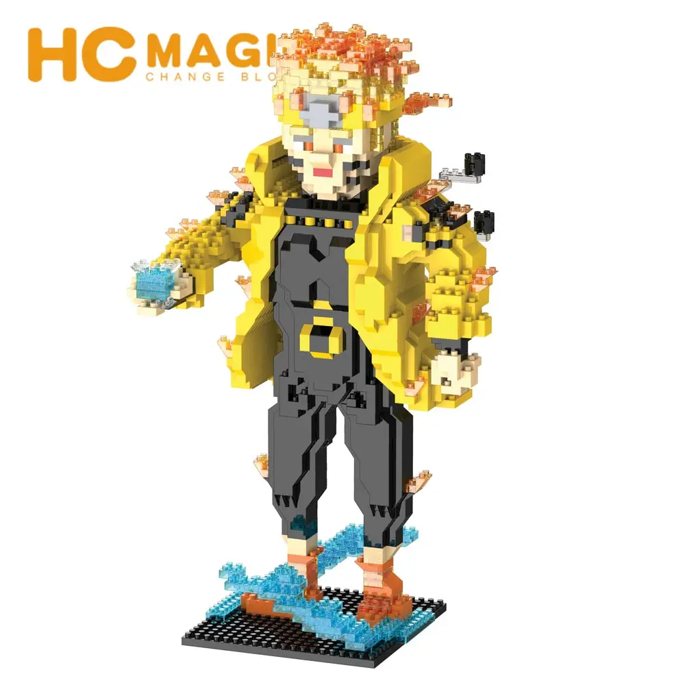 HC MAGIC 9019 алмазные строительные блоки Японские Аниме Фигурки игрушки развивающие
