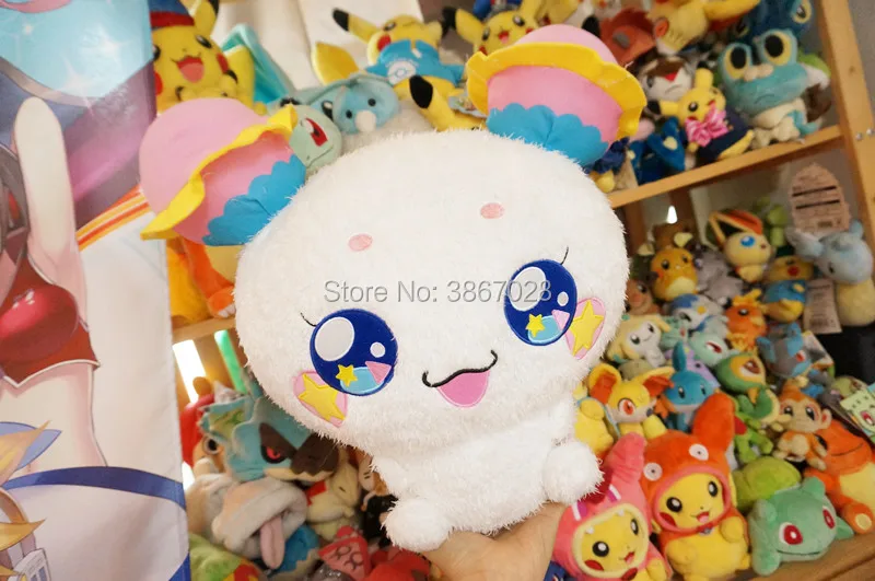 Новая звезда Мерцание Precure очень большая мягкая игрушка мягкая плюшевая Fuwa Япония 35 см большой подарок