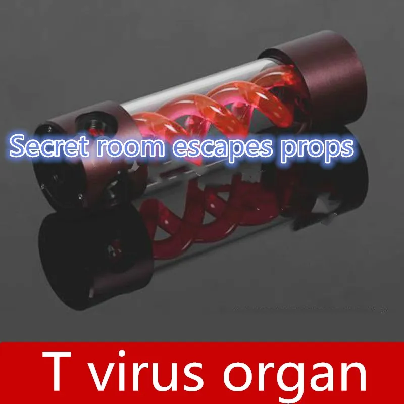 

9527 real life games escape room props T virus organ unlock props open electromagnetic lock props horror game escape room game