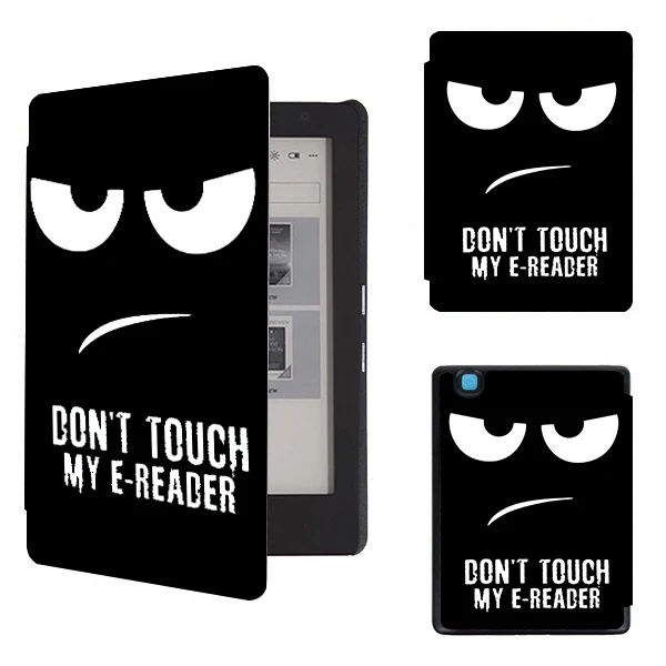 Folio Искусственная кожа чехол для Новинка выпуска Kobo Aura h2o edition 2 6." Доказательство воды читалка Защитная крышка кожи+ подарок