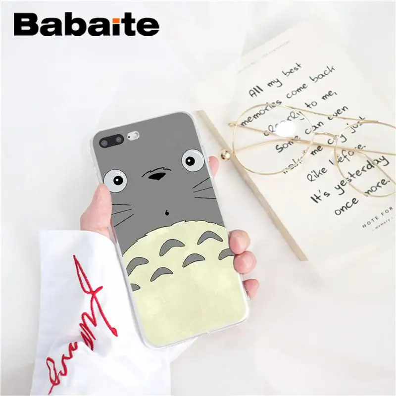 A11 Babaite Хаяо Миядзаки Тоторо DIY печать рисунок чехол для телефона для iPhone 6S 6plus 7plus 8 8Plus X Xs MAX 5 5S XR 10 - Цвет: A11