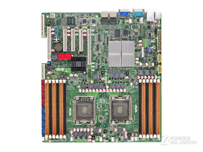 Материнская плата ASUS 1366 DDR3 разъем SATA 2 0 X58 для настольных ПК Бесплатная