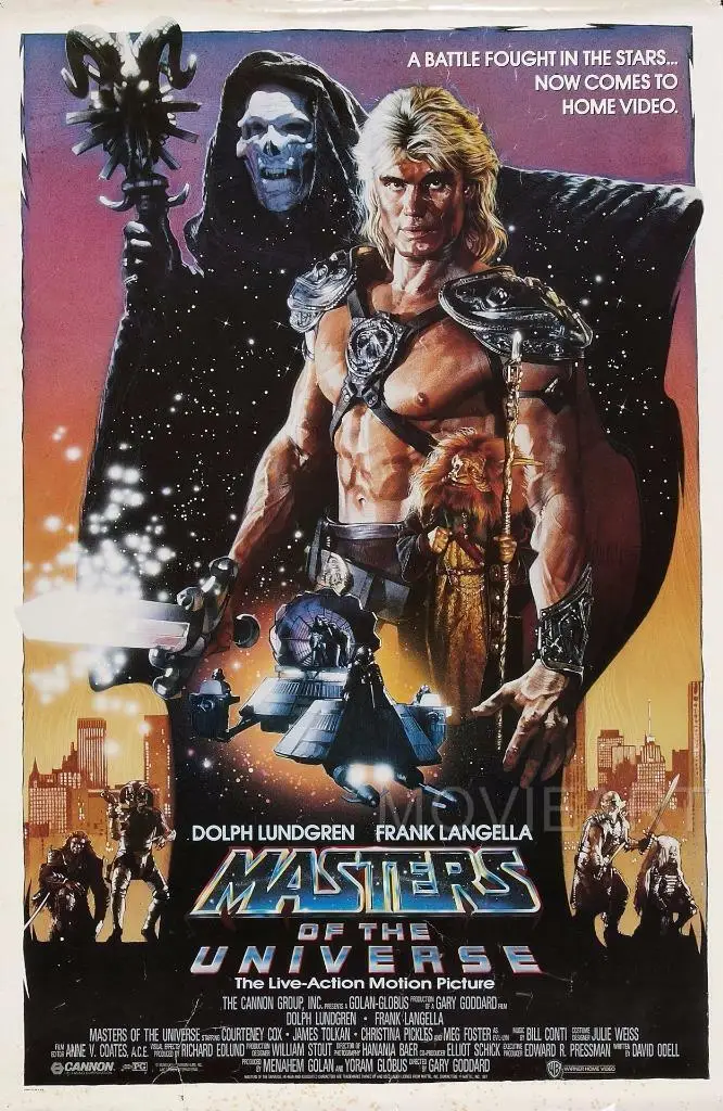 MASTERS OF THE UNIVERSE MOVIE SILK POSTER Wall painting 24x36inch | Дом и сад