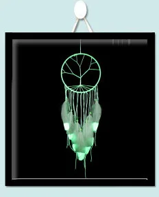 Модный подарок индийский флуоресцентный Ловец снов Noctilucous Wind Chimes& висячий кулон Ловец снов Regalo