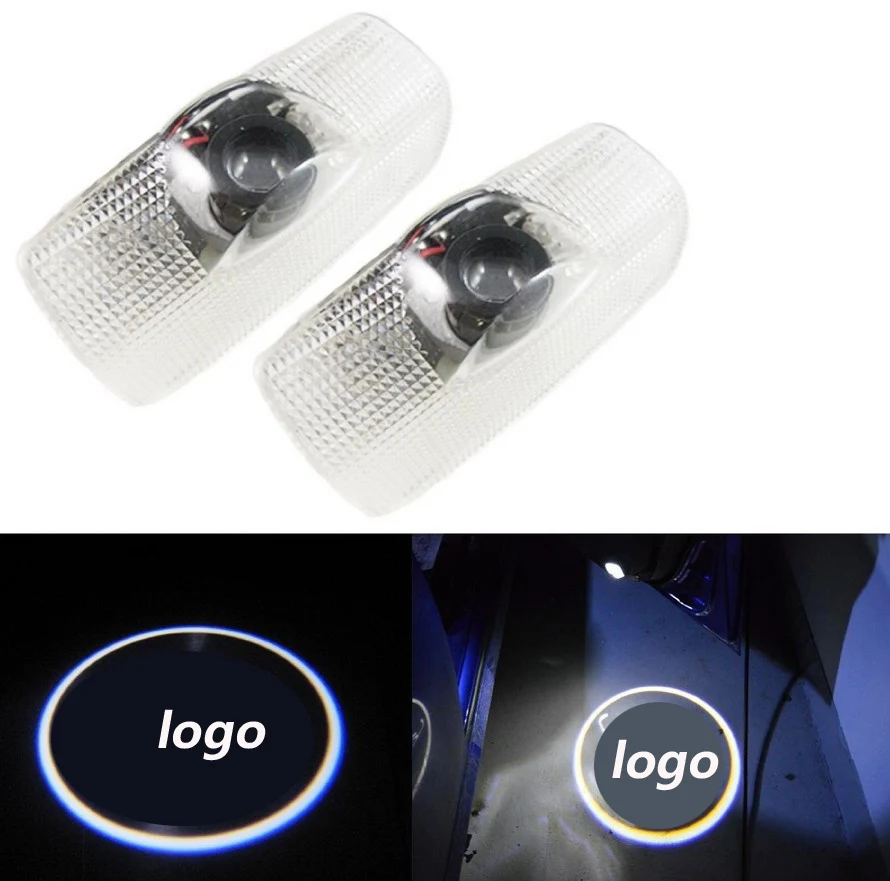 

LED Car door Courtesy laser projector LED Logo Ghost Shadow light For crown Prado Reiz Camry perius Corolla Sienna verso