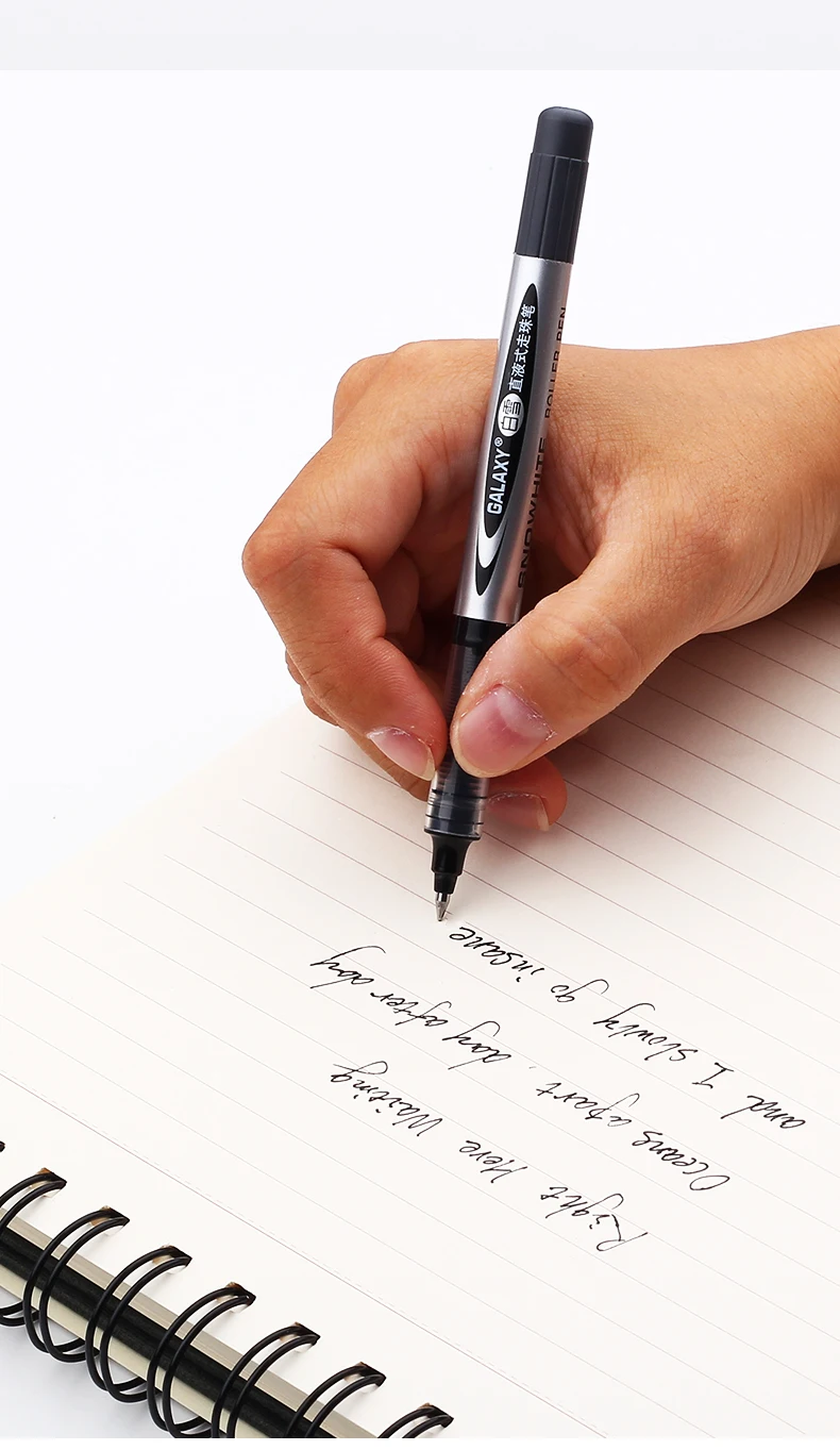 Прямой тип Жидкости шариковая ручка классическая приковывающая взгляд ролика (0 5