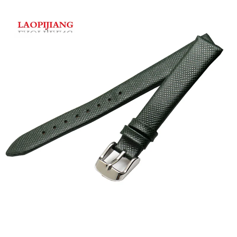 Кожаный ремешок для часов lizard AR1876 ar1726 1678 1681 1680 14 мм с пряжкой из нержавеющей