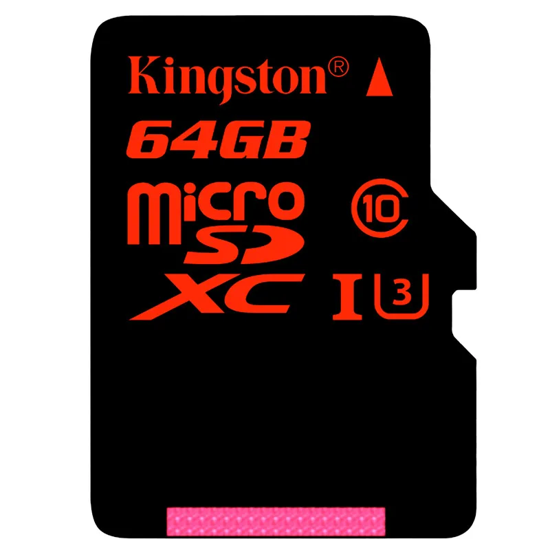 Kingston 128 Гб Micro SD карта UHS-I U3 флэш-карты памяти 64 Гб класс 10 100 МБ/с./с 32 Гб TF карта Поддержка HD 3D 4K видео - Емкость: 64 ГБ