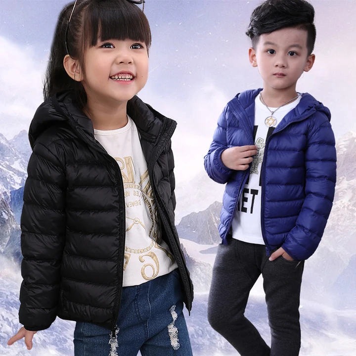 2018 зимняя популярная детская куртка-пуховик для мальчиков и модная одежда