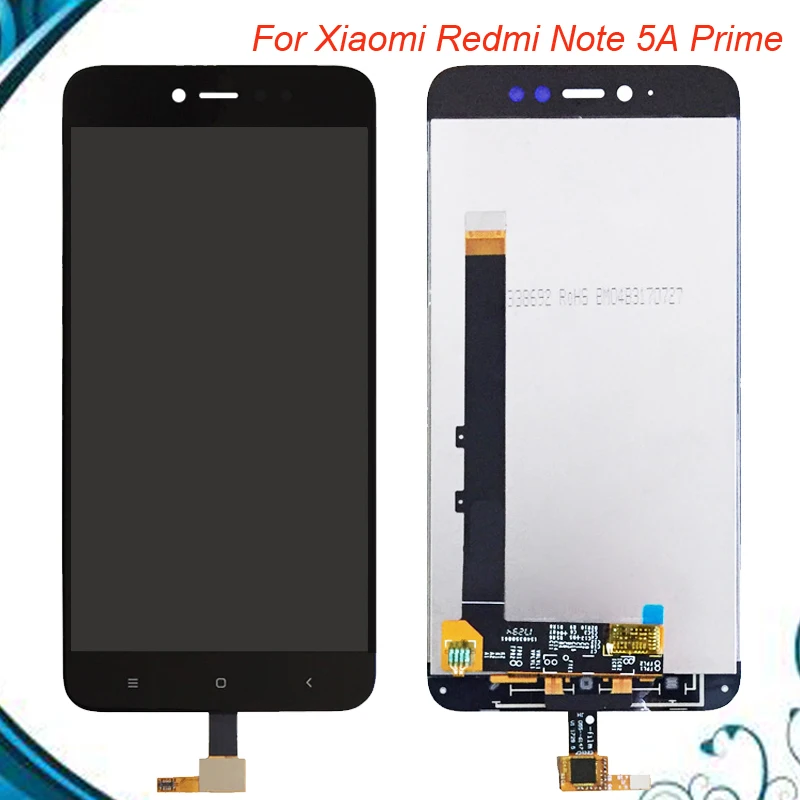 100% протестированный ЖК дисплей для Xiaomi Redmi Note 5A Prime 3 Гб/32 ГБ + дигитайзер