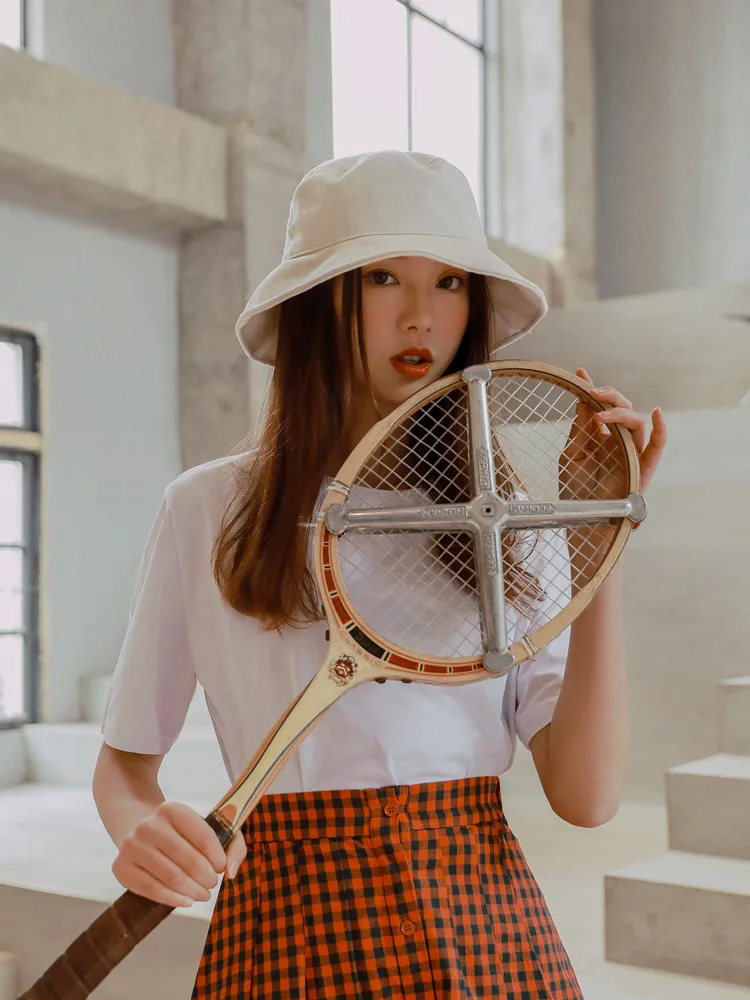 Candy Color Bucket Hat Women Fishing Men Bucket Hat Spring Summer Bob Hip Hop Caps Gorros Unisex Cotton Sun Flat Caps