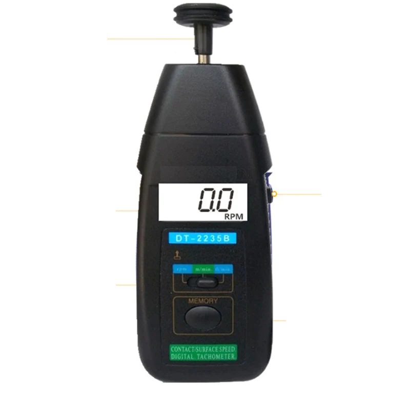 Цифровой фото лазерный тахометр Бесконтактный тач RPM метр|Программаторы с