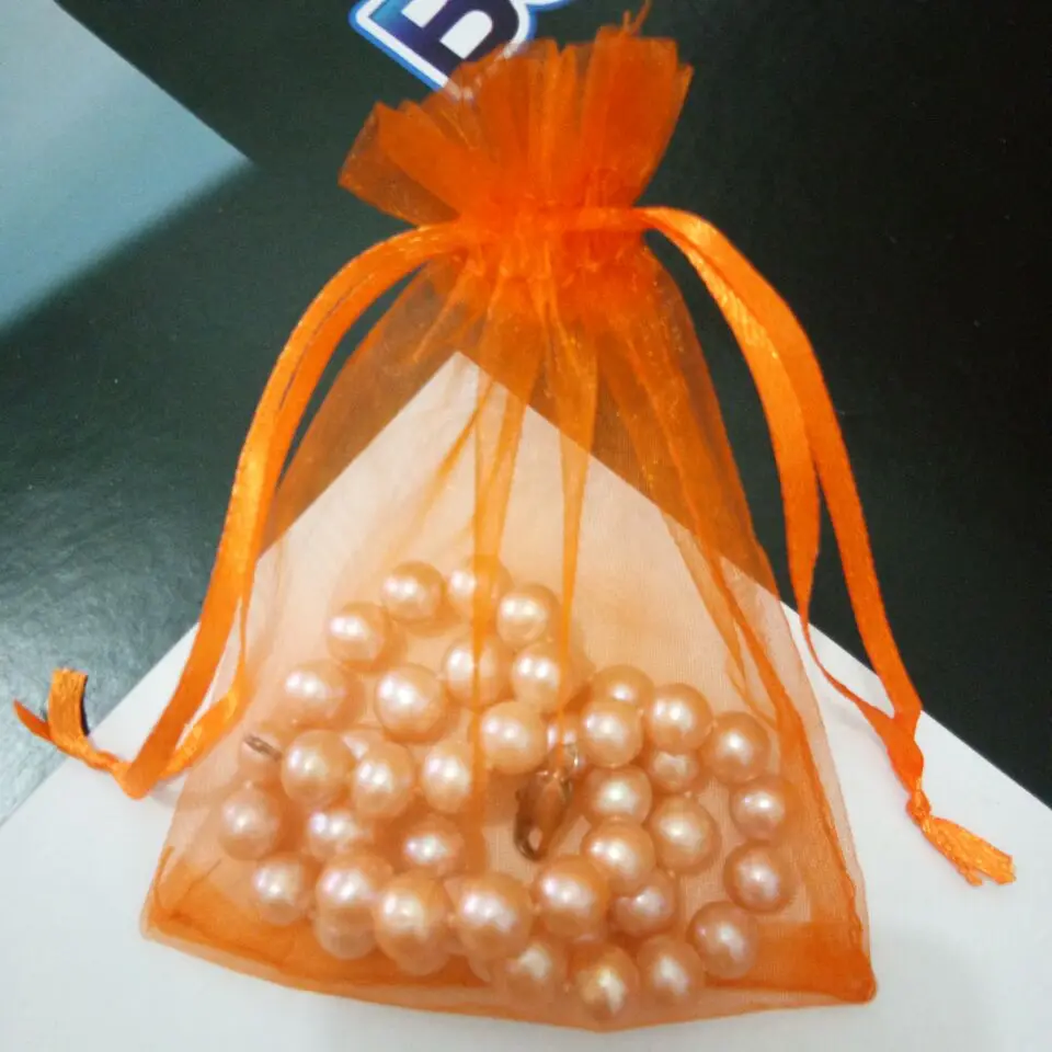 Оптовая продажа 500 шт./лот Разноцветные сумки из органзы для украшений 20x30 25x35 30x40