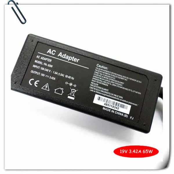 19V 3.42A адаптер переменного тока зарядное устройство для Asus PA-1650-01 ADP-65JH BB R33030 N17908 V85