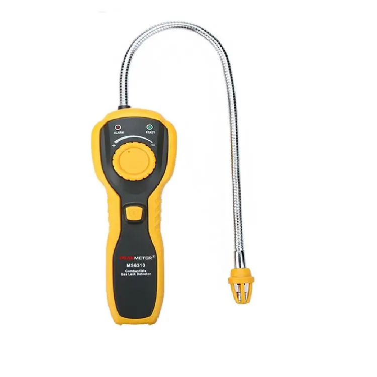 PEAKMETER MS6310 портативный детектор утечки горючих газов тестер пропан анализатор природного газа с звуковой светильник сигнализация