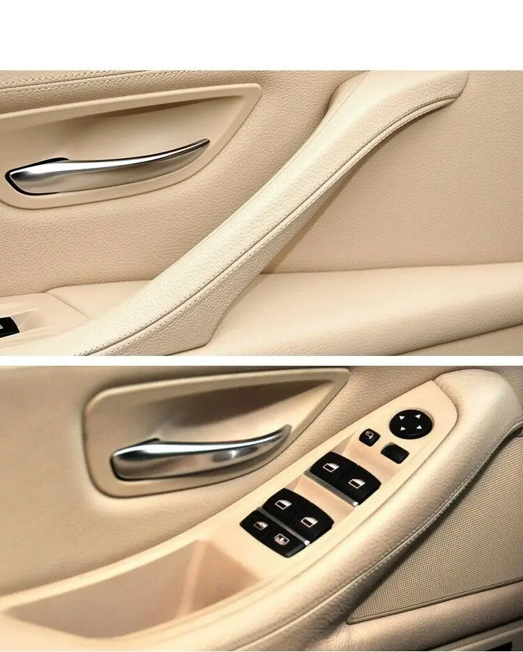 4/7 шт. левый руль LHD для BMW 5 серии F10 F11 F18 520 525 530 Черный Автомобильный интерьер