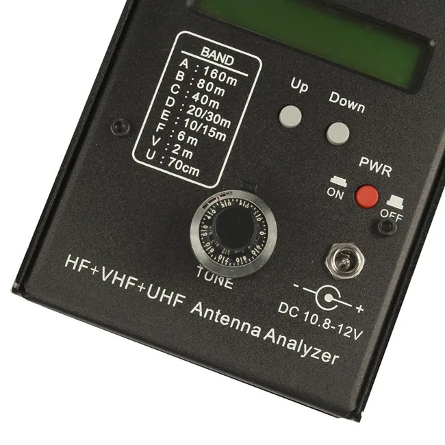 Aw07a HF/vhf/uhf 160 м сопротивление КСВ Телевизионные антенны анализатор для HAM Радио