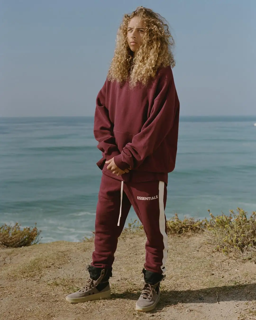 QoolXCWear Kanye West trousers Justin Bieber Sweatpants Side Stripe Jogger Pants Elastic Waist hip hop Pants Streetwear
