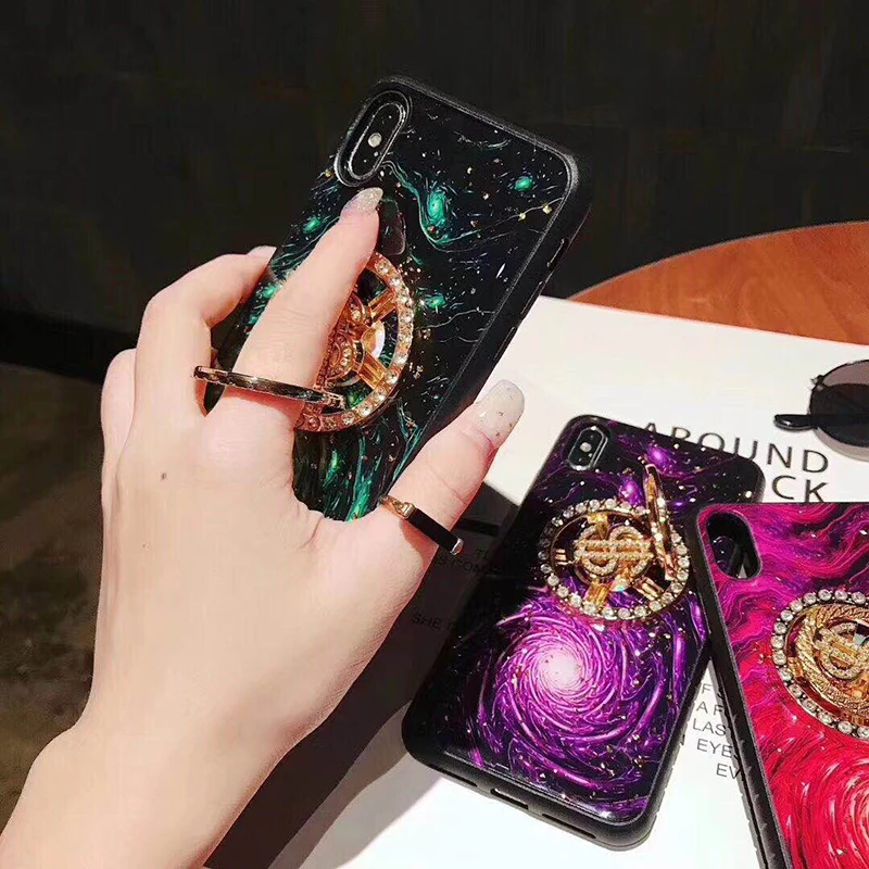 Easterm роскошный $7 Чехол PC Красочный чехол и 360 круг Телефон для телефона iPhone 6 s 7 Plus 8