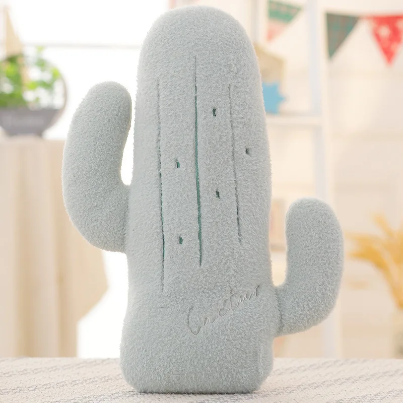 cactus Креативные милые мягкие животные фрукты растение кактус ананас плюшевая игрушка-подушка красочные хлопковые куклы рождественский подарок для детей - Цвет: cactus