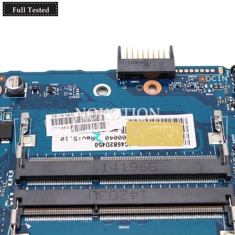 NOKOTION оригинальная 764685 001 материнская плата для ноутбука HP 355 G2 A6 6310 1 8 Ghz ddr3