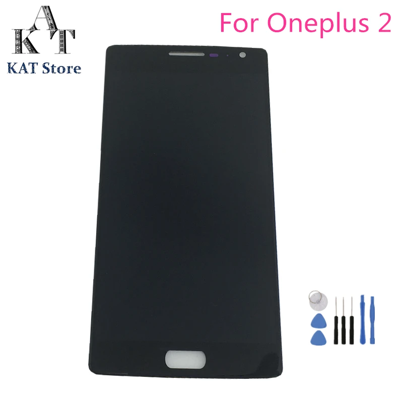 KAT 5 &quotЖК-дисплей сенсорный экран для Oneplus 2 One Plus два ЖК-дигитайзер сборка лучшее