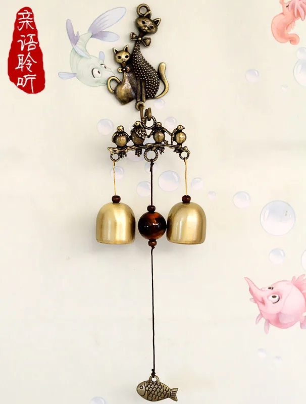 NEWYEARNEW Chinese National DIY Hanger Charm Handmade Retro Home Decoration Hanging Car Pendants girlfriend Gift Wind Chimes | Дом и сад