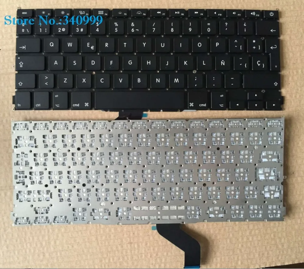 

New spanish Replacement Keyboard For MacBook Pro Retina A1425 13" 2012 2013 w/ No Backlight