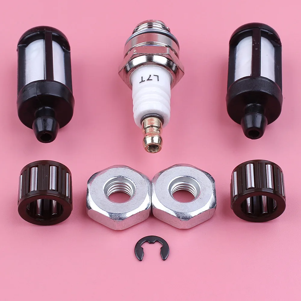 Fuel Filter Bar Nut Piston Needle Bearing Spark Plug Kit For Stihl MS660 MS640 066 064 Chainsaw Replacement Parts | Инструменты