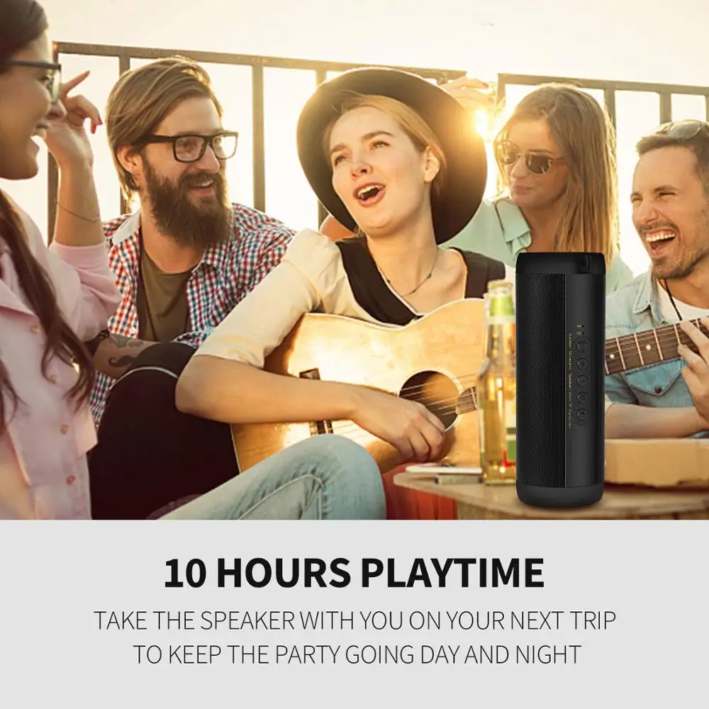 Bluetooth Колонка для улицы водонепроницаемая Портативная колонка s звуковая