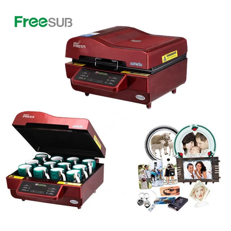 

ST-3042 Automatic 3D Sublimation Heat Press Printer 3D Vacuum Heat Press Machine for Cases Mugs Plates Glasses
