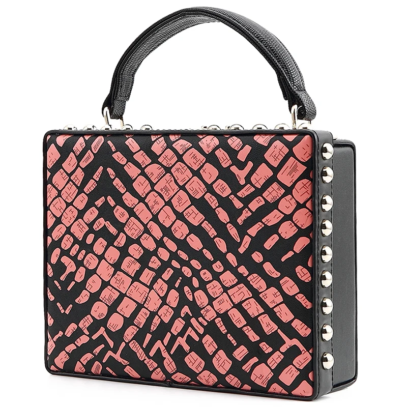 2016 из искусственной кожи с отделкой поверхности в стиле &quotкаменная кожа модные