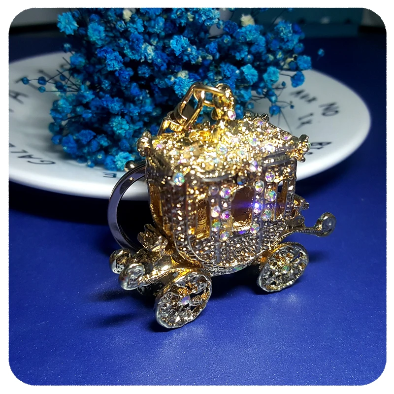 Princess Pumpkin Style Handbag Ornament Jewelry Fantastic Key Chain Accessory Gift | Украшения и аксессуары