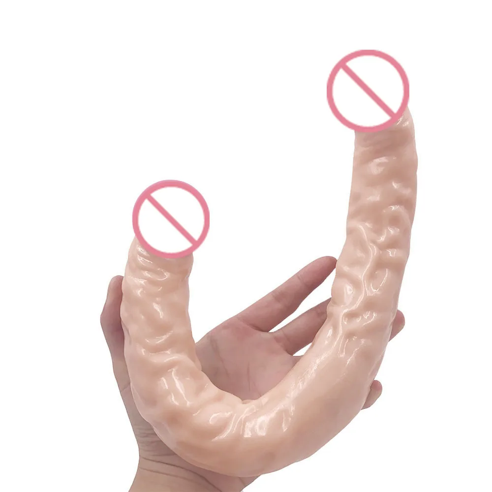 Sex Shop Double Dildos super long 41CM big penis Vagina and Anal Women Gay Lesbian Glans Stimulation Toys for women. | Красота и