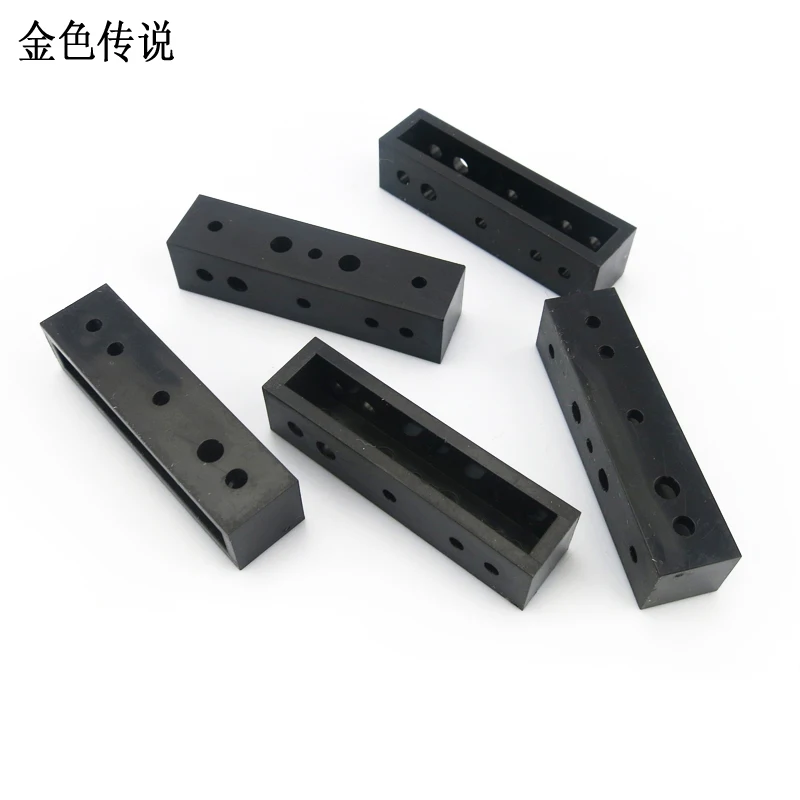5pcs Black Multi-faceted Perforated Plastic Strip Frame Shaft Eccentric Wheel For Mini DIY Car Robot Accessories F17628 | Игрушки и