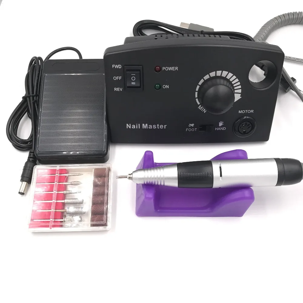 35000 об./мин../Pro сверлильный станок для ногтей Электрический Маникюр Педикюр