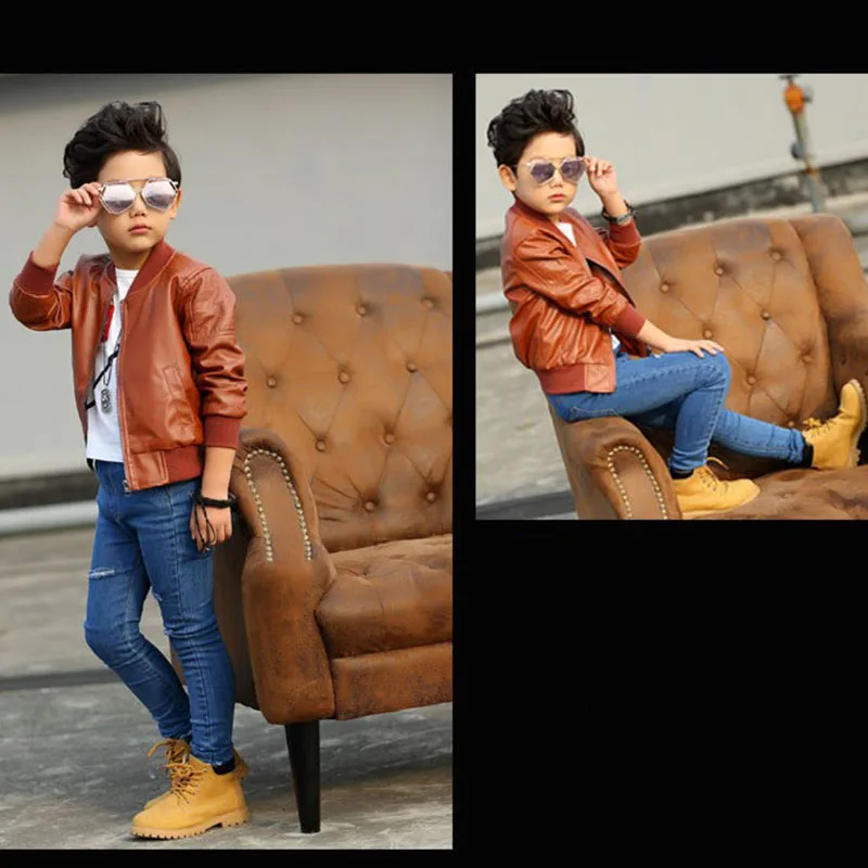 Новое поступление пальто для мальчиков сезон осень-зима модная корейская