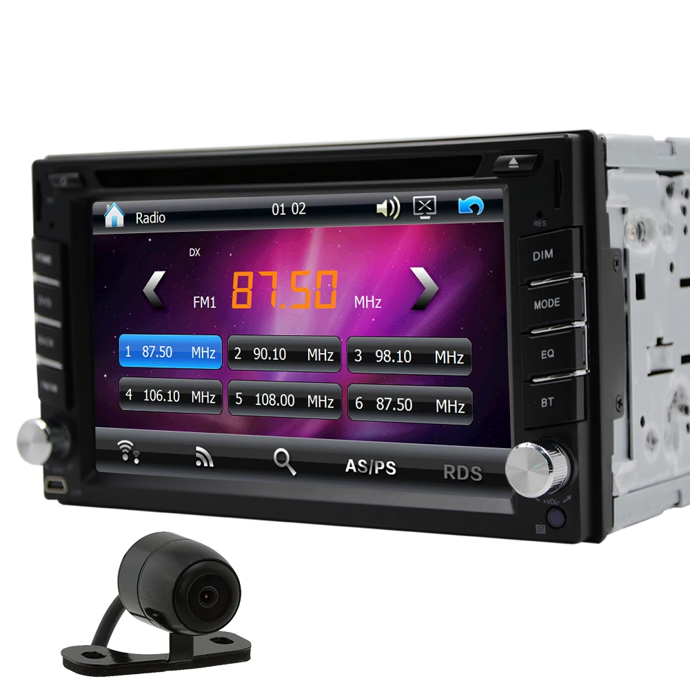 Системы Навигатор автомобиля dvd-плеер gps двойной Din логотипа Авто BT MP4 3D Карта ПК