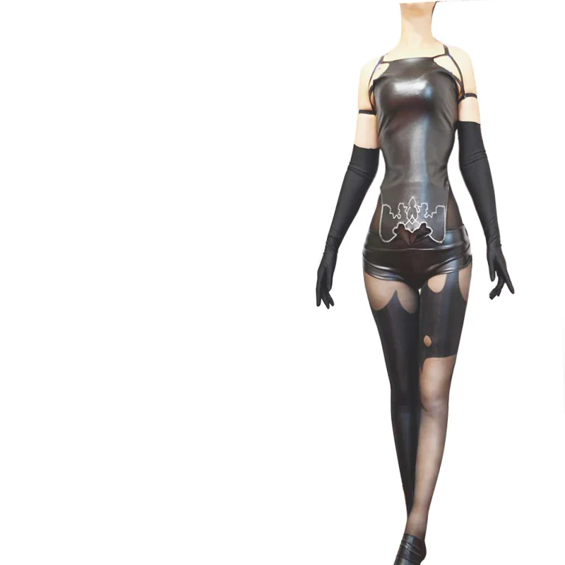 [Изготовление на заказ] NieR:Automata YoRHa A2 колготки одежда для косплея|cosplay clothes|cosplaynier |