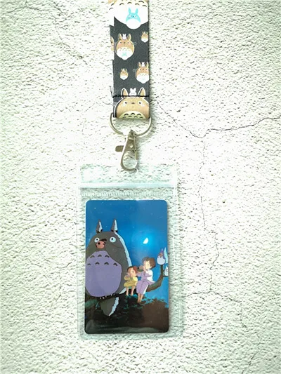 1 шт. наклейки My neighter totoro из ПВХ именованный держатель для карт идентификационный