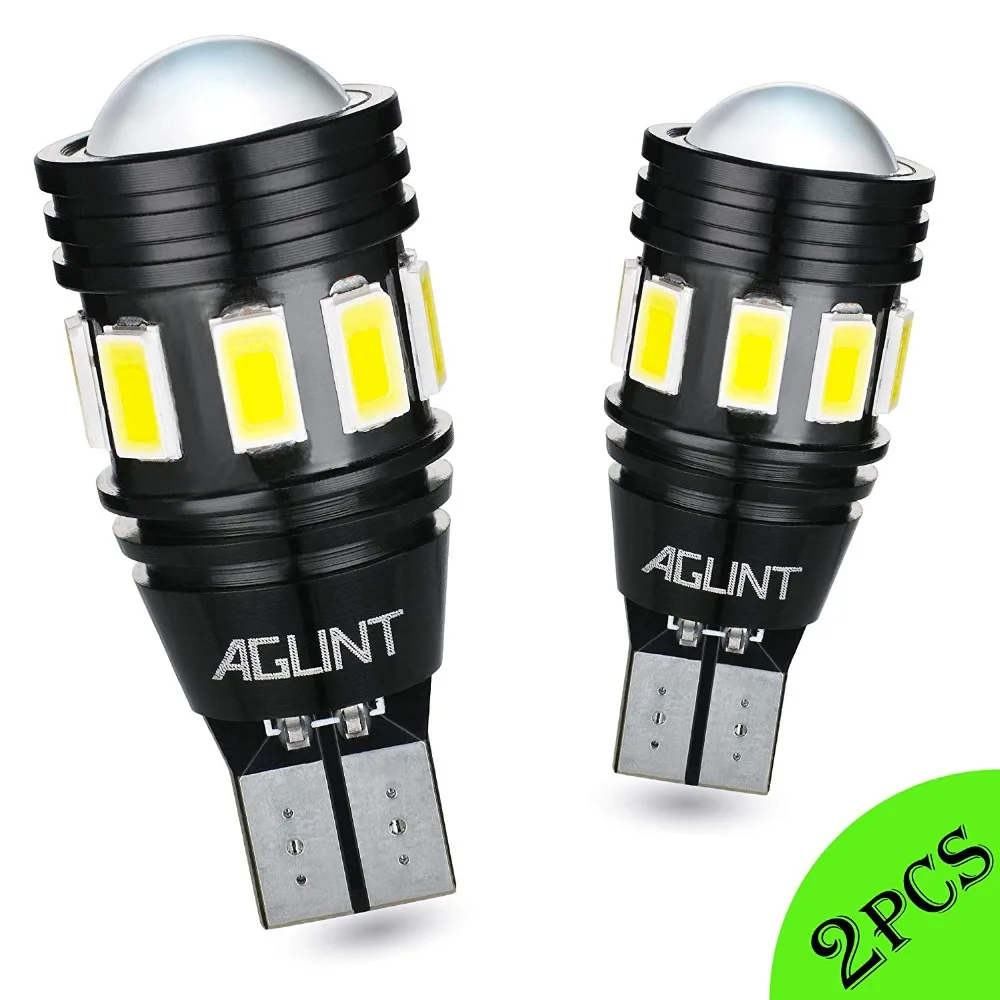 AGLINT 2 шт. W16W 912 T15 светодиодный светильник CANBUS без ошибок T16 светодиодный 5730 3030 SMD для автомобиля задний фонарь белый 12-24 В