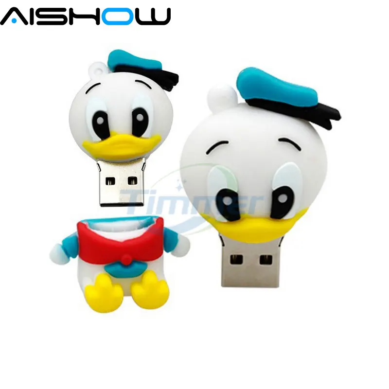 Мультфильм роль Дональд Дак USB флэш накопитель мультяшный флеш 8 Гб 16 оперативной