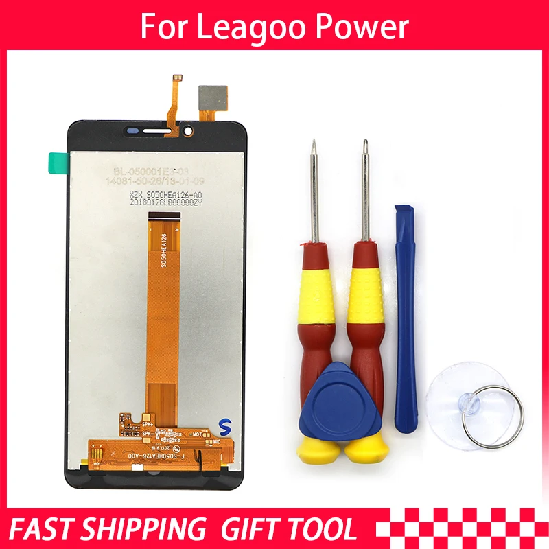 Новый оригинальный сенсорный экран ЖК-дисплей ЖК-экран для Leagoo Power запасные части