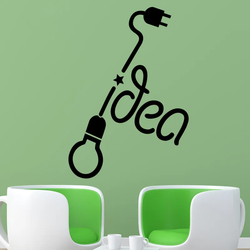 Idea Art Design Wall Stiker For Kids Rooms Home Decoration Decal Creative Mural Funny Wall Stickers