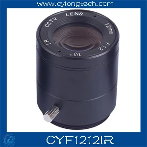 

cctv lens f1.2 12mm cctv Lens for cctv camera . free shipping. CYF1212IR