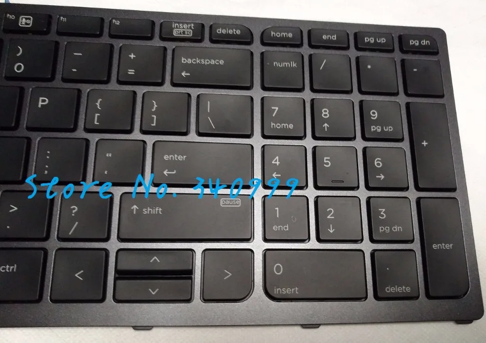 Новая клавиатура с американской подсветкой для HP Zbook 15 G3 17 848311-001 и указателем