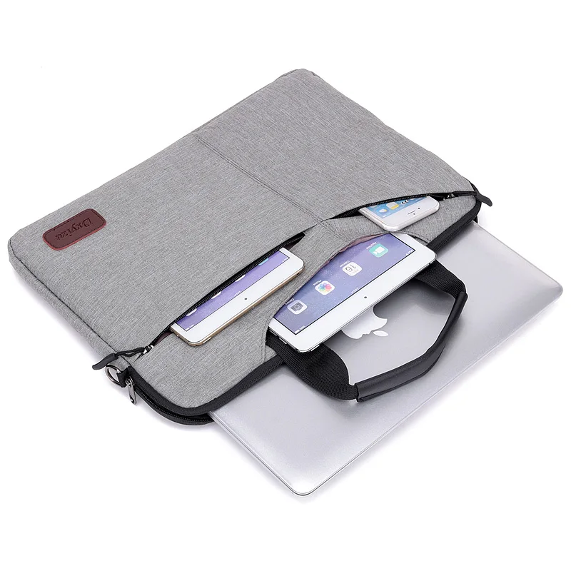 New Men 14 Inch Laptop Briefcase Bag Handbag Women Nylon Briefcase Men's Office Bags Business Computer Bags Travel Notebook Ba