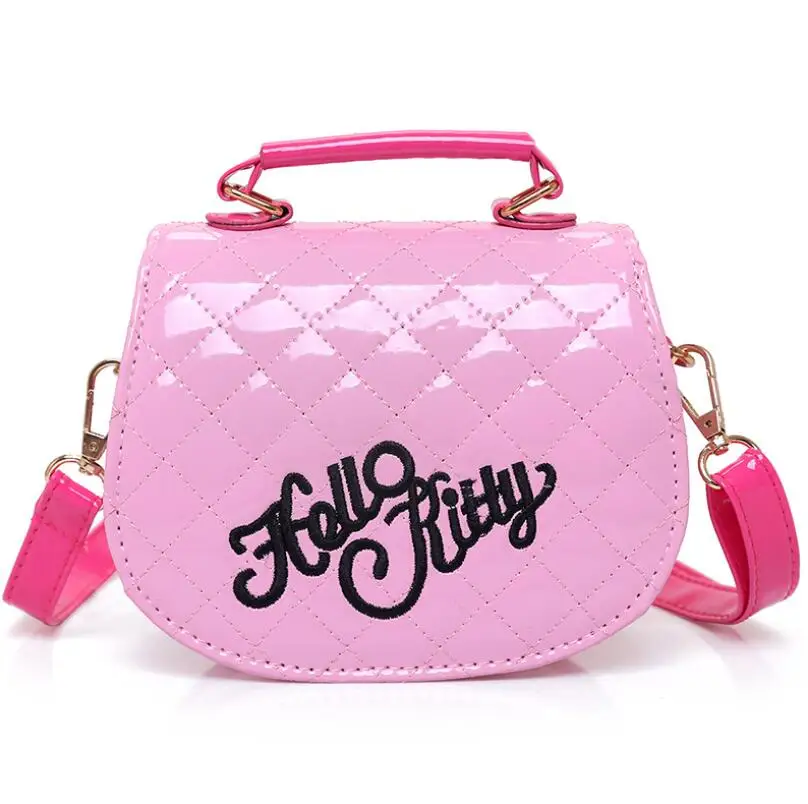 2018 New Cute Mini Bag Children Sofia Handbag For Women Cartoon Cat PU Waterproof Should Kids Girls Fashion Messenger Bags |